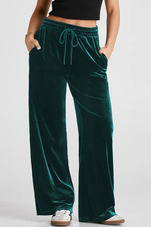 'Winter' Wide Leg Active Pants - Celes Fashion